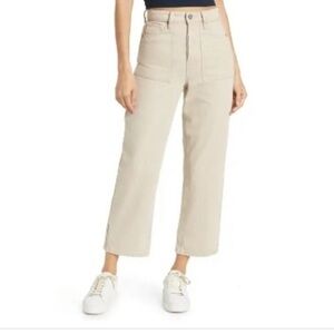 BLANK NYC The Baxter Ribcage Straight Frayed Hem Jean
